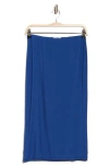 Afrm Los Angeles Lynch Mesh Midi Skirt In Sodalite