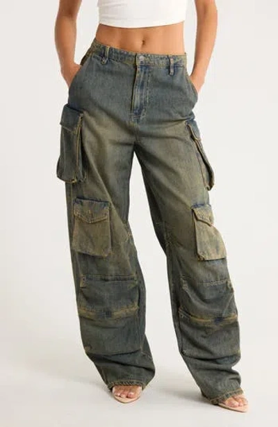 Afrm Los Angeles Parker Baggy Cargo Jeans