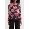 Afrm Los Angeles Sunny Long Sleeve Mesh Top