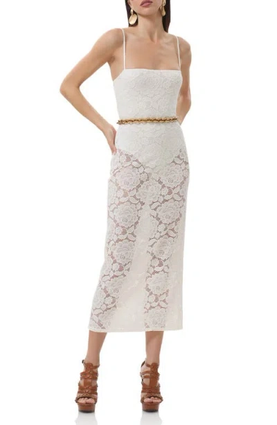 Afrm Marsaille Lace Maxi Dress