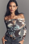 Afrm Maxine Bodysuit In Black