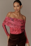 Afrm Maxine Bodysuit In Multi