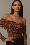 Afrm Maxine Bodysuit In Multicolor