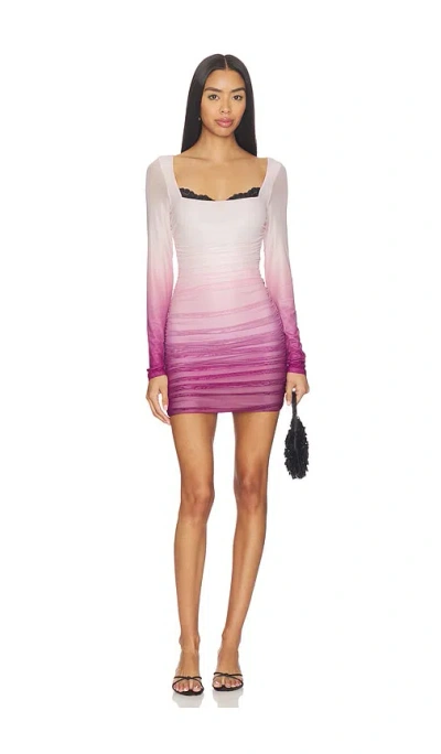 Afrm Maygel Dress In Pink