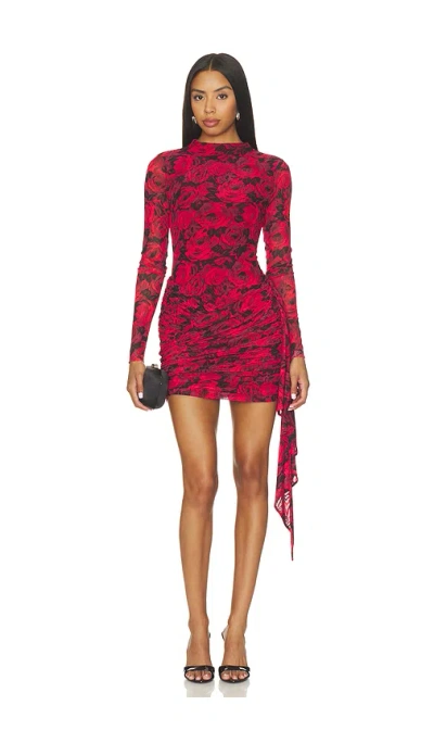 Afrm Melise Dress In Pink