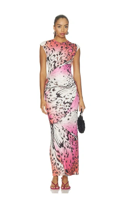 Afrm Mylo Dress In Multi