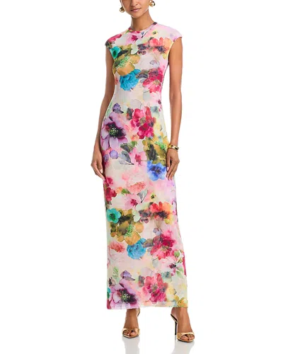Afrm Mylo Midi Dress In Multi