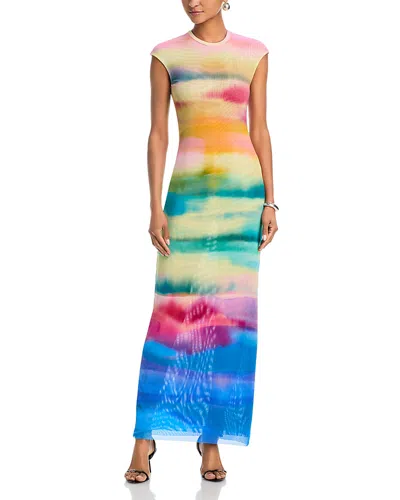 Afrm Mylo Midi Dress In Multi