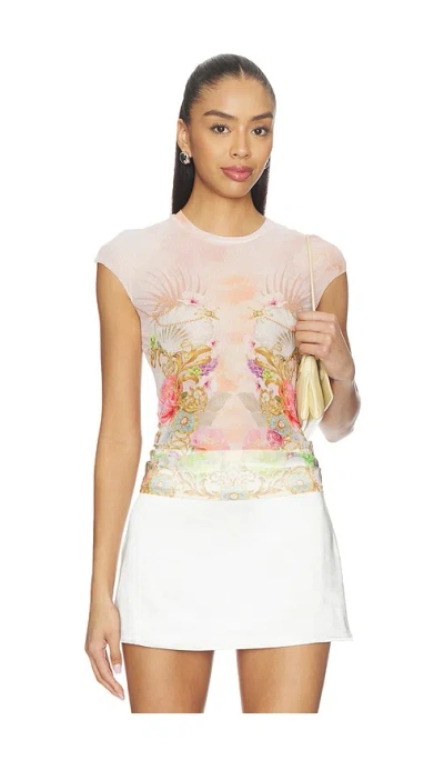 Afrm Nina Dew Drop Top In Neutral