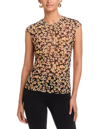Afrm Nina Top In Brown