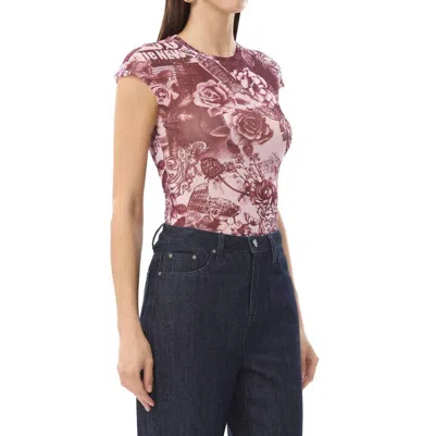Afrm Nina Top In Pink