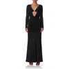 AFRM AFRM ORLA BRALETTE LONG SLEEVE MAXI DRESS