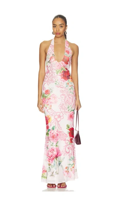 Afrm Paisleigh Dress In Pink