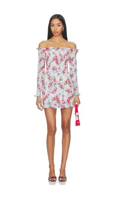 Afrm Peck Dress In Multi