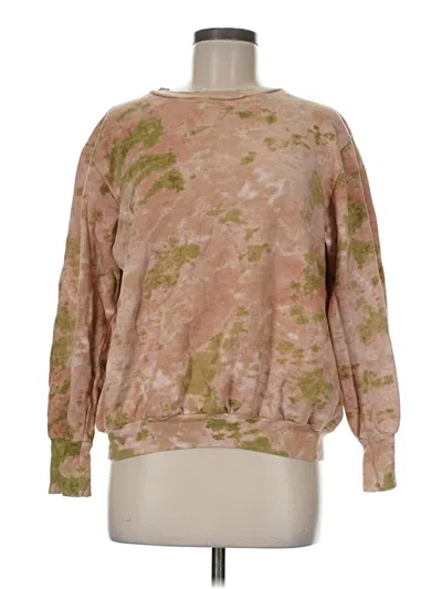 Pre-owned Afrm Pullover Sweater In Tan