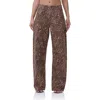 AFRM AFRM RHETT LEOPARD PRINT CARPENTER JEANS