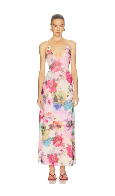 Afrm Romy Dress In Multi