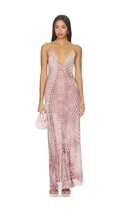 Afrm Romy Dress In Multi