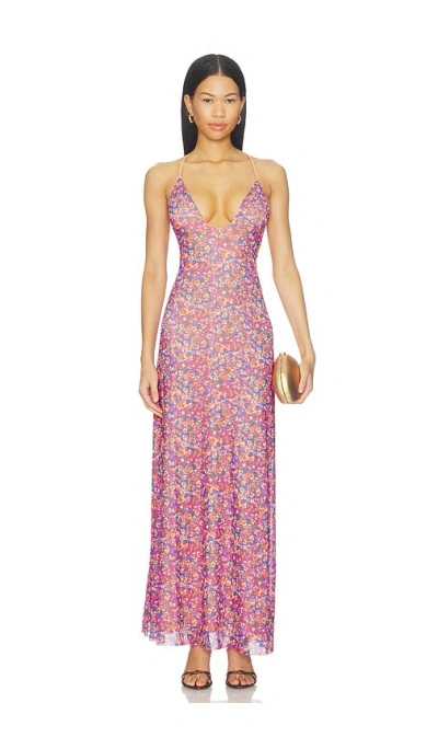 Afrm Romy Dress In Pink