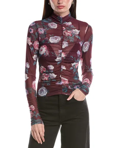 Afrm Rubi Mesh Top With Bralette