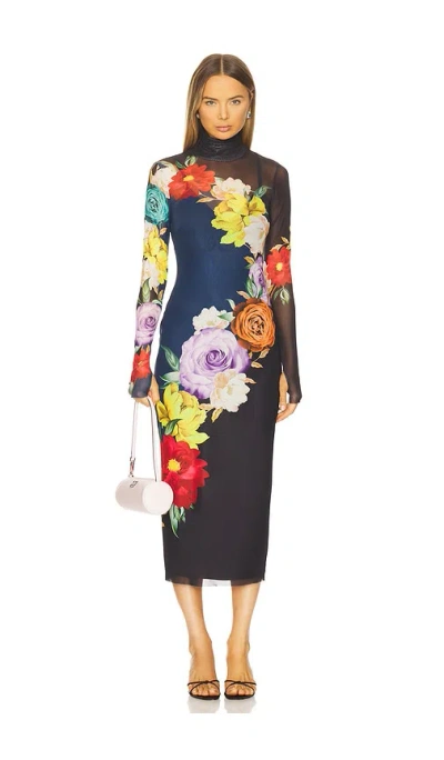 Afrm Shailene Dress In Multi