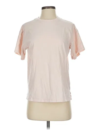 Pre-owned Afrm Short Sleeve T-shirt In Pink