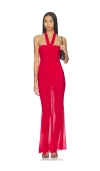 Afrm Sid Dress In Red