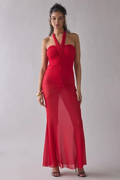 Afrm Sid Dress In Red