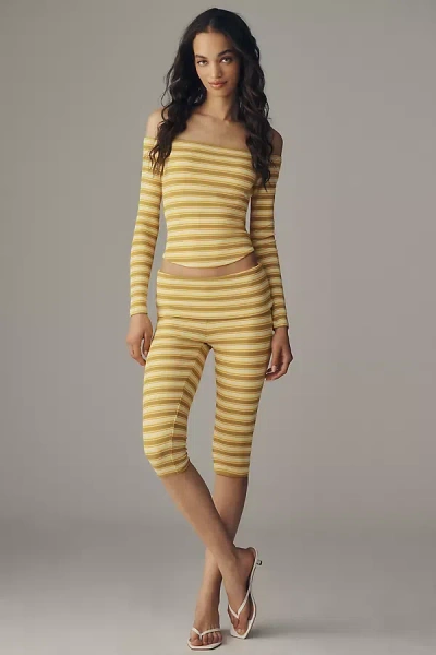 Afrm Silvia Capri Pants In Multi