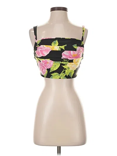 Pre-owned Afrm Sleeveless Top Black Strapless Neckline Tops