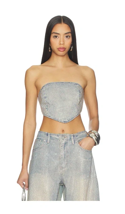 Afrm Sonoma Top In Blue