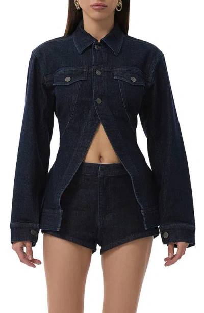 Afrm Tarvos Cutaway Denim Jacket