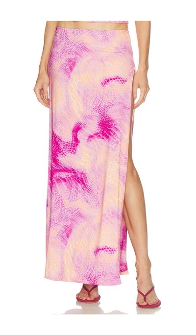 Afrm Tempest Skirt In Multi