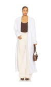 Afrm The Soft Trench Coat In White