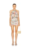 Afrm Waverly Dress In White