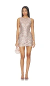 Afrm Weaver Dress In Pink
