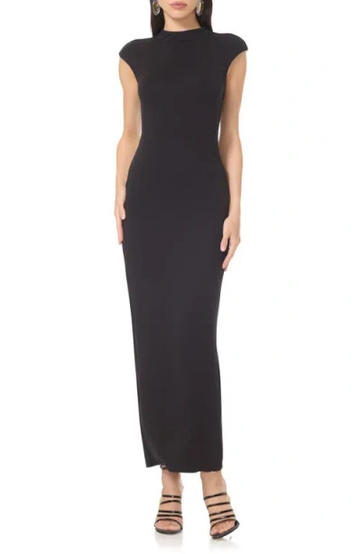 Afrm Wilton Maxi Dress In Blue
