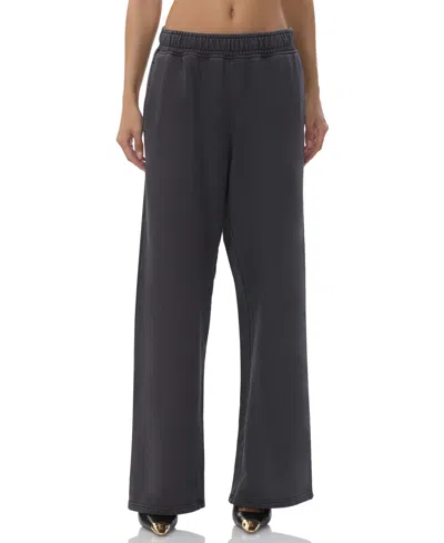 Afrm Women's Straight-leg Cotton Sweatpants In Blue