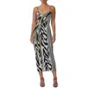 Afrm Amina Mesh Dress In Multi