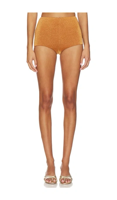 Afrm Yves Short In Brown