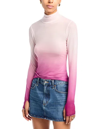 Afrm Zadie Top In Pink