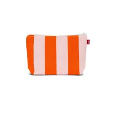 Afroart Carla Toiletry Bag In Orange
