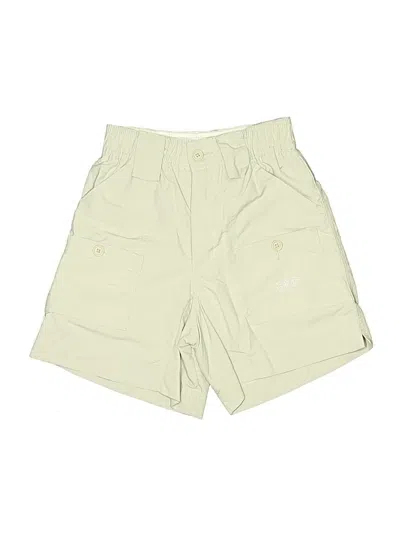 Pre-owned Aftco Kids' Khaki Shorts In Green