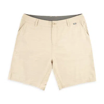 Aftco Men's  365 Chino Hybrid Shorts In Brown
