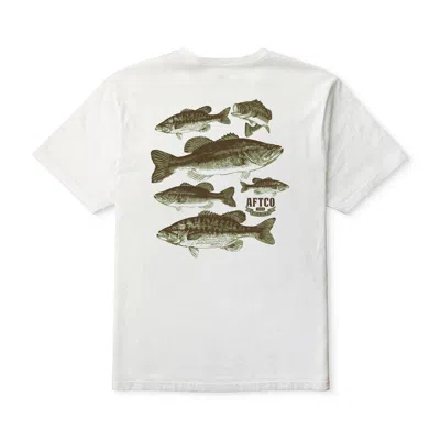 Aftco Men's  Brothers T-shirt In White