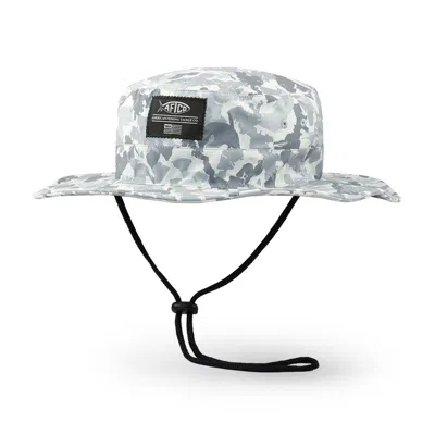 Aftco Men's  Cast Printed Boonie Sun Hat In Gray