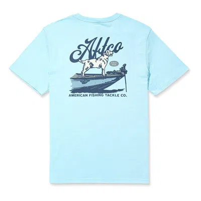 Aftco Men's  Co Pilot T-shirt In Blue