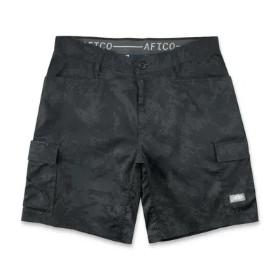 Aftco Men's  Deckhand Chino Shorts In Black