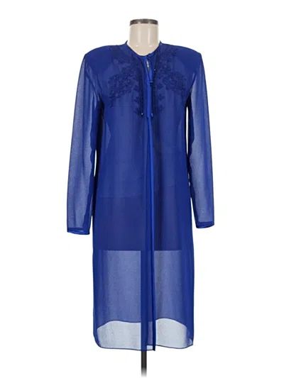 Pre-owned After Dark Kimono In Blue