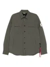 After Label Belluno Buttoned Jacket In Gray